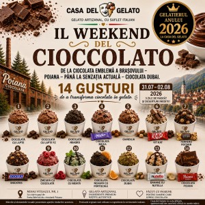 Il Weekend del Cioccolato – 14 gusturi de ciocolată | Casa del Gelato