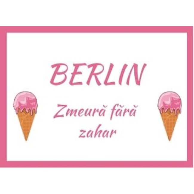 BERLIN (vegan + 0% zahăr)