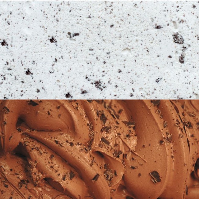 Gelato artizanal  fără zahăr adăugat - caserola termica de 500 g - cu până la 3 gusturi diferite