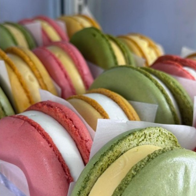 Macarons cu gelato artizanală